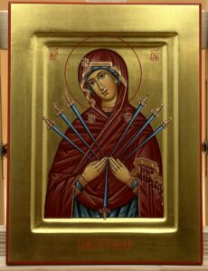 Богородица «Семистрельная» Образец 16 Екатеринбург